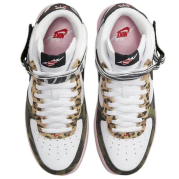 Nike Shoes - Rare and Hard to Find Nike Air Force 1 "Mid Tunnel Walk" Sneakers Wms Size 8.5